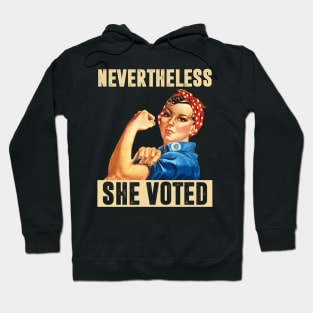 Nevertheless She Voted Feminist 2020 Men Women Hoodie